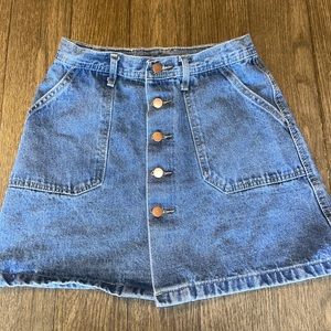 Jean skirt